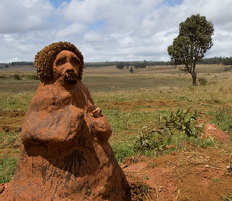 Clay figure
