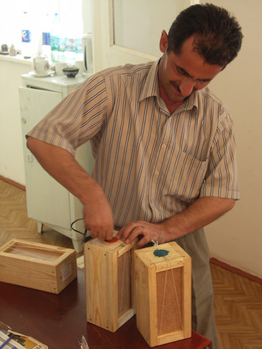 boxes of Tajik ruby
